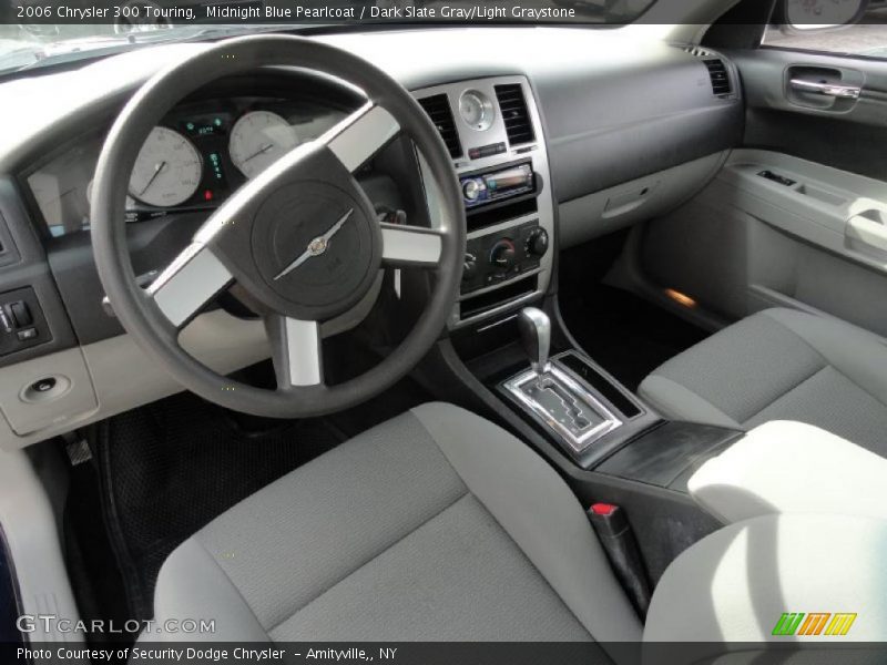 Midnight Blue Pearlcoat / Dark Slate Gray/Light Graystone 2006 Chrysler 300 Touring