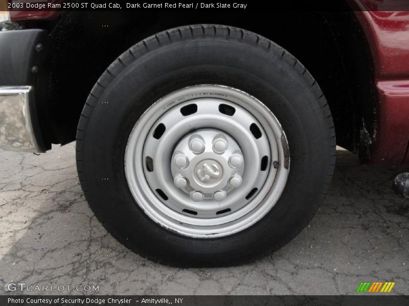 Dark Garnet Red Pearl / Dark Slate Gray 2003 Dodge Ram 2500 ST Quad Cab