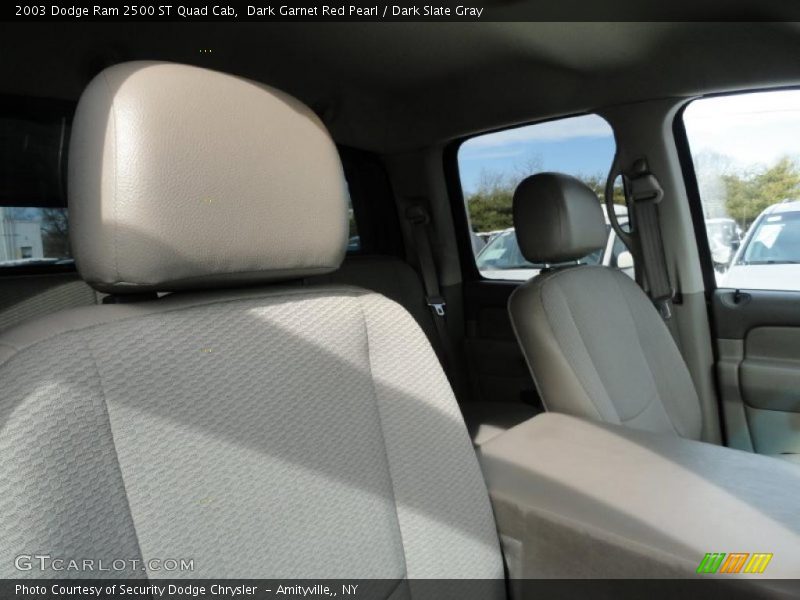 Dark Garnet Red Pearl / Dark Slate Gray 2003 Dodge Ram 2500 ST Quad Cab