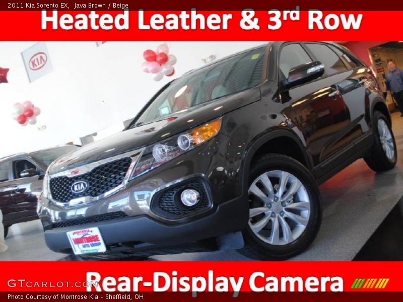 Java Brown / Beige 2011 Kia Sorento EX