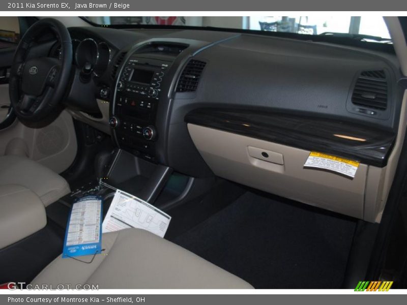 Java Brown / Beige 2011 Kia Sorento EX
