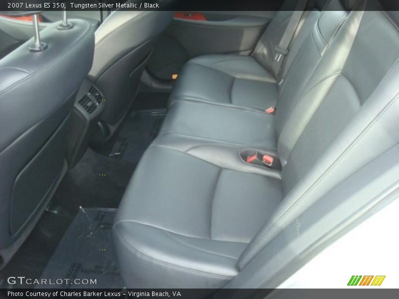 Tungsten Silver Metallic / Black 2007 Lexus ES 350