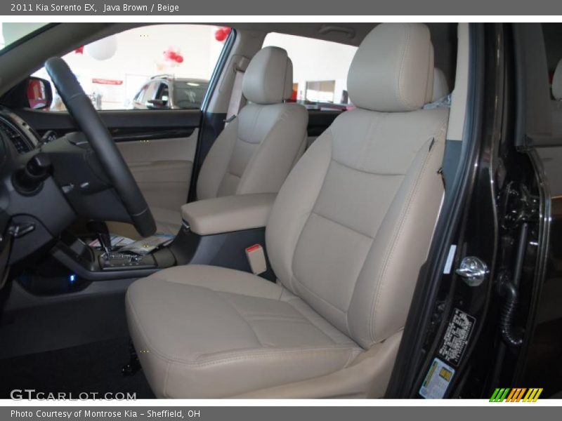 Java Brown / Beige 2011 Kia Sorento EX