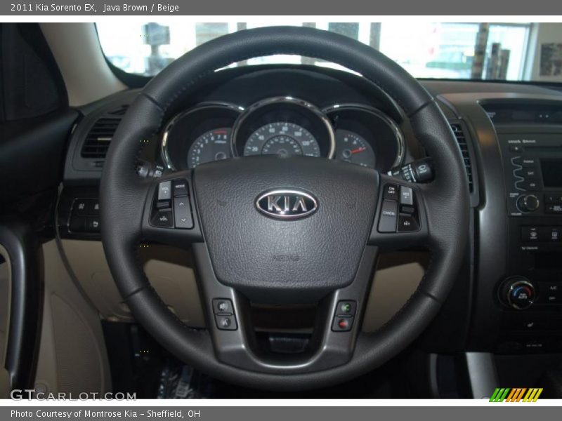 Java Brown / Beige 2011 Kia Sorento EX