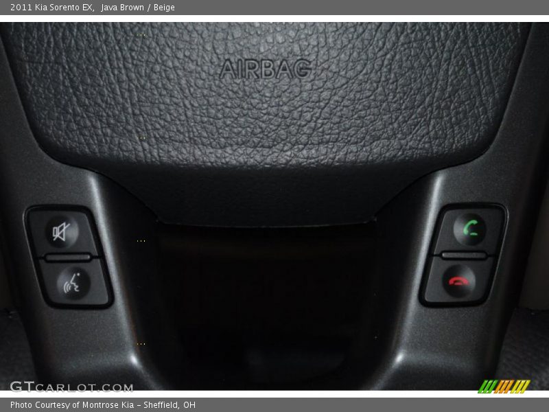 Java Brown / Beige 2011 Kia Sorento EX
