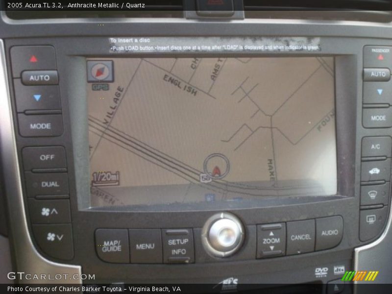 Anthracite Metallic / Quartz 2005 Acura TL 3.2