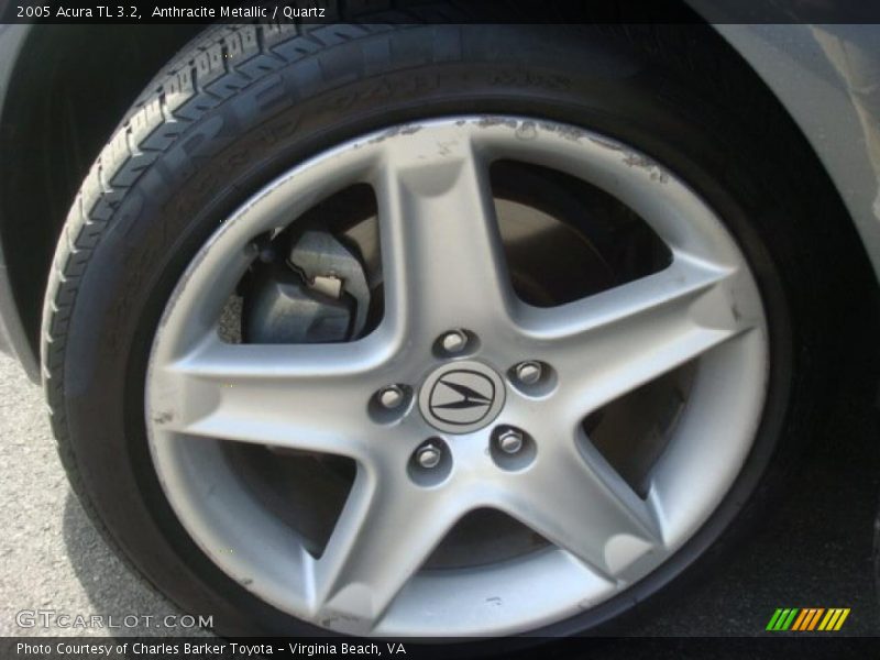 Anthracite Metallic / Quartz 2005 Acura TL 3.2