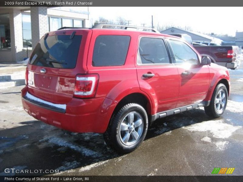 Torch Red / Charcoal 2009 Ford Escape XLT V6