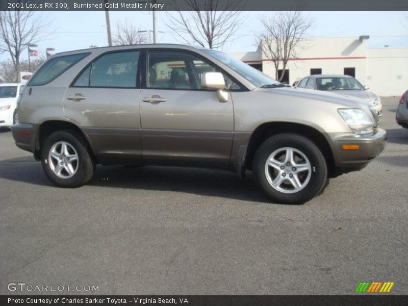 Burnished Gold Metallic / Ivory 2001 Lexus RX 300