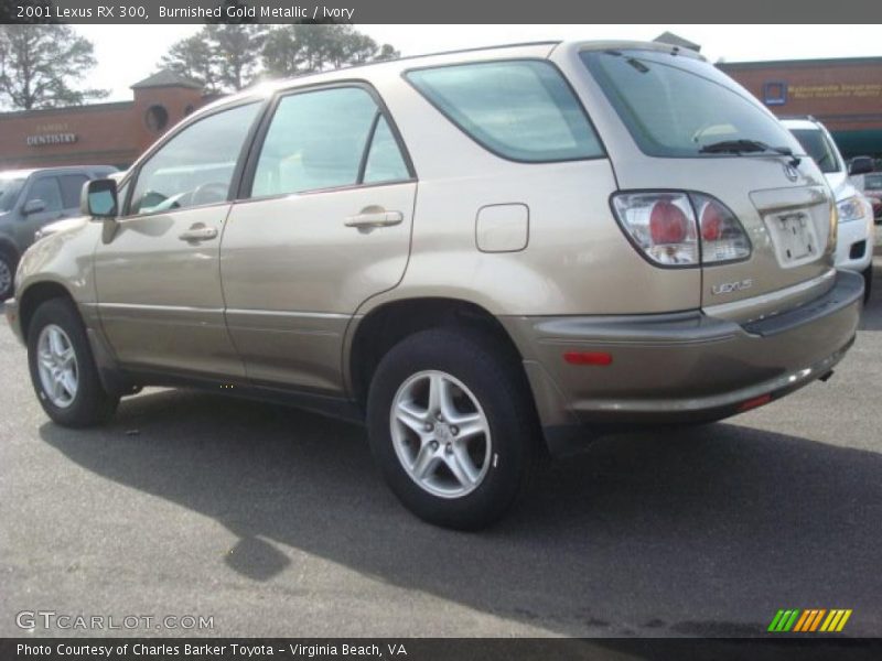 Burnished Gold Metallic / Ivory 2001 Lexus RX 300