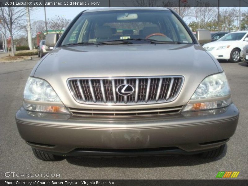 Burnished Gold Metallic / Ivory 2001 Lexus RX 300