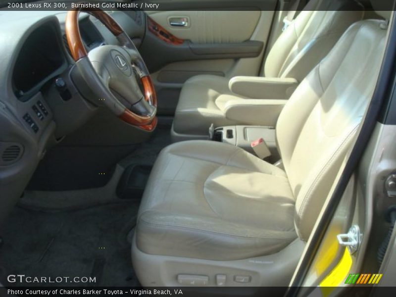 Burnished Gold Metallic / Ivory 2001 Lexus RX 300