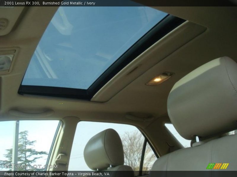 Burnished Gold Metallic / Ivory 2001 Lexus RX 300