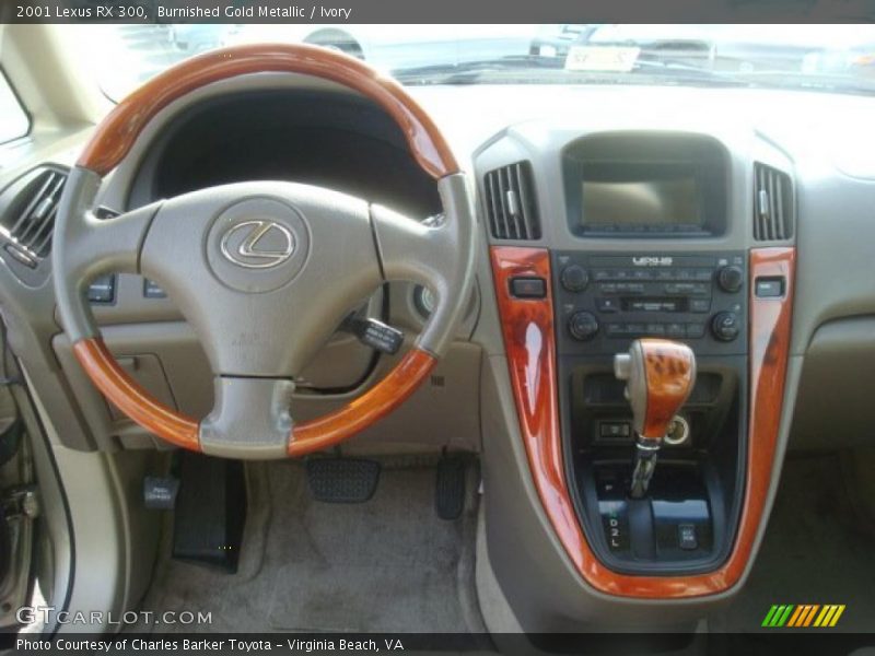 Burnished Gold Metallic / Ivory 2001 Lexus RX 300