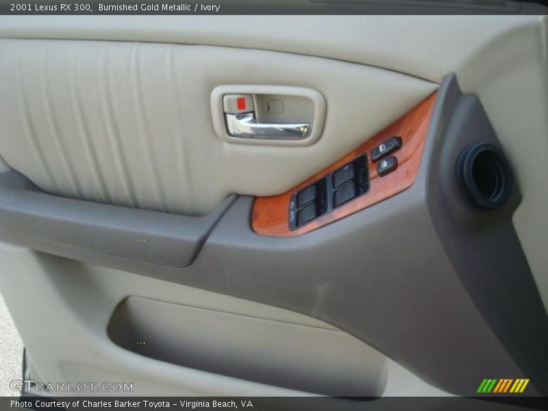 Burnished Gold Metallic / Ivory 2001 Lexus RX 300