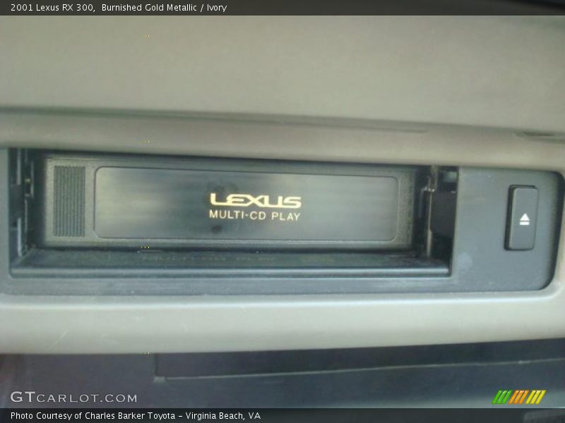 Burnished Gold Metallic / Ivory 2001 Lexus RX 300