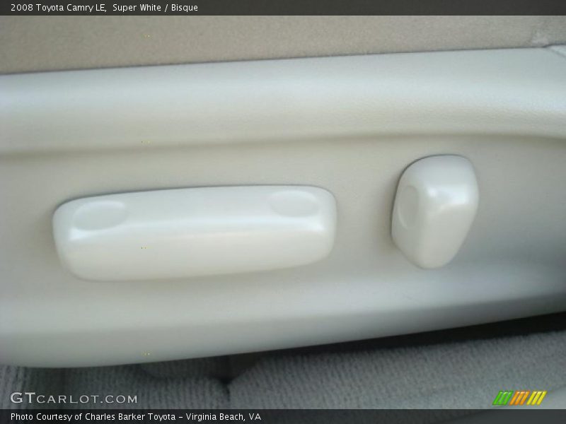 Super White / Bisque 2008 Toyota Camry LE