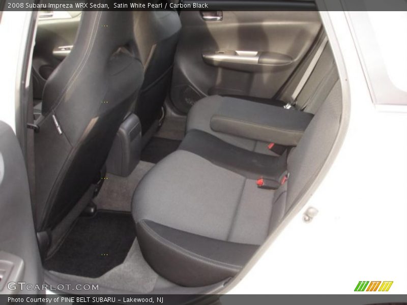  2008 Impreza WRX Sedan Carbon Black Interior