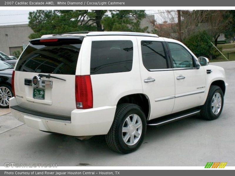 White Diamond / Cocoa/Light Cashmere 2007 Cadillac Escalade AWD