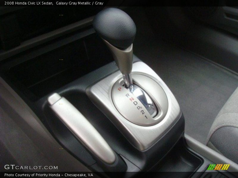 Galaxy Gray Metallic / Gray 2008 Honda Civic LX Sedan