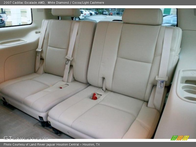 White Diamond / Cocoa/Light Cashmere 2007 Cadillac Escalade AWD