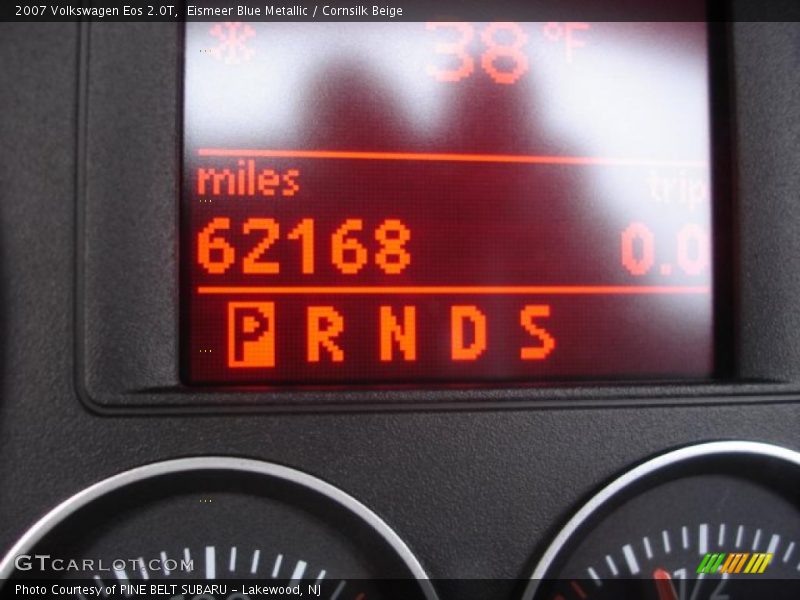 Eismeer Blue Metallic / Cornsilk Beige 2007 Volkswagen Eos 2.0T