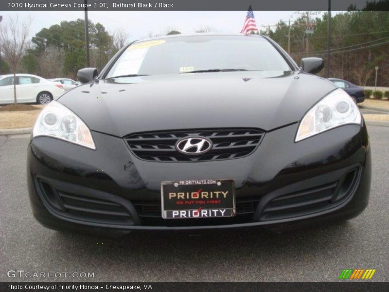 Bathurst Black / Black 2010 Hyundai Genesis Coupe 2.0T