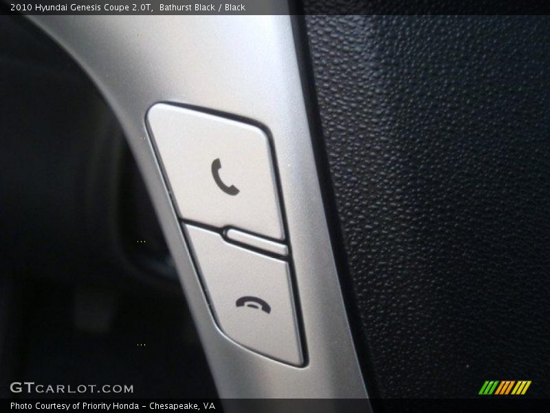 Controls of 2010 Genesis Coupe 2.0T