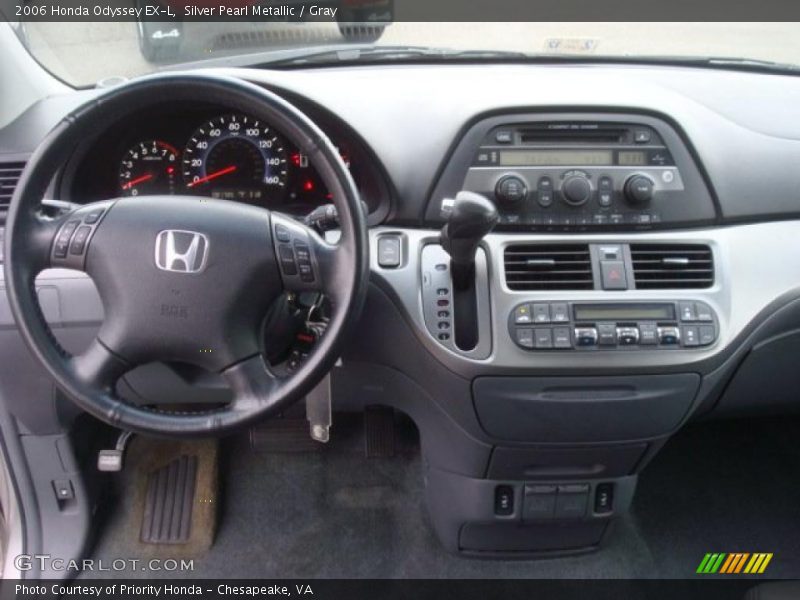 Silver Pearl Metallic / Gray 2006 Honda Odyssey EX-L