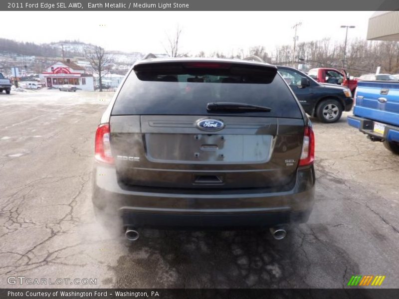 Earth Metallic / Medium Light Stone 2011 Ford Edge SEL AWD