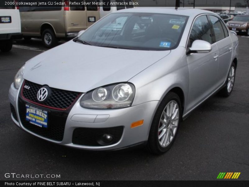 Reflex Silver Metallic / Anthracite Black 2006 Volkswagen Jetta GLI Sedan