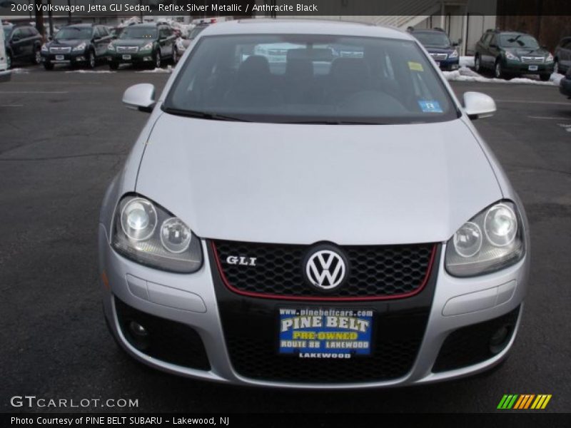 Reflex Silver Metallic / Anthracite Black 2006 Volkswagen Jetta GLI Sedan