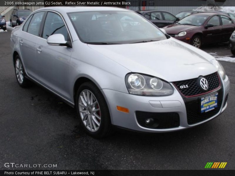 Reflex Silver Metallic / Anthracite Black 2006 Volkswagen Jetta GLI Sedan