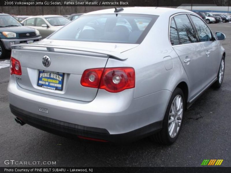 Reflex Silver Metallic / Anthracite Black 2006 Volkswagen Jetta GLI Sedan