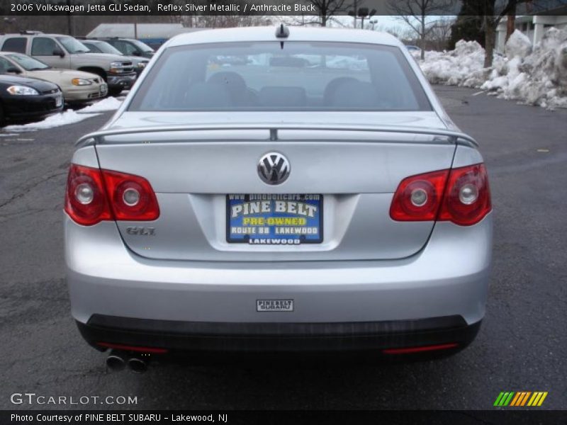 Reflex Silver Metallic / Anthracite Black 2006 Volkswagen Jetta GLI Sedan