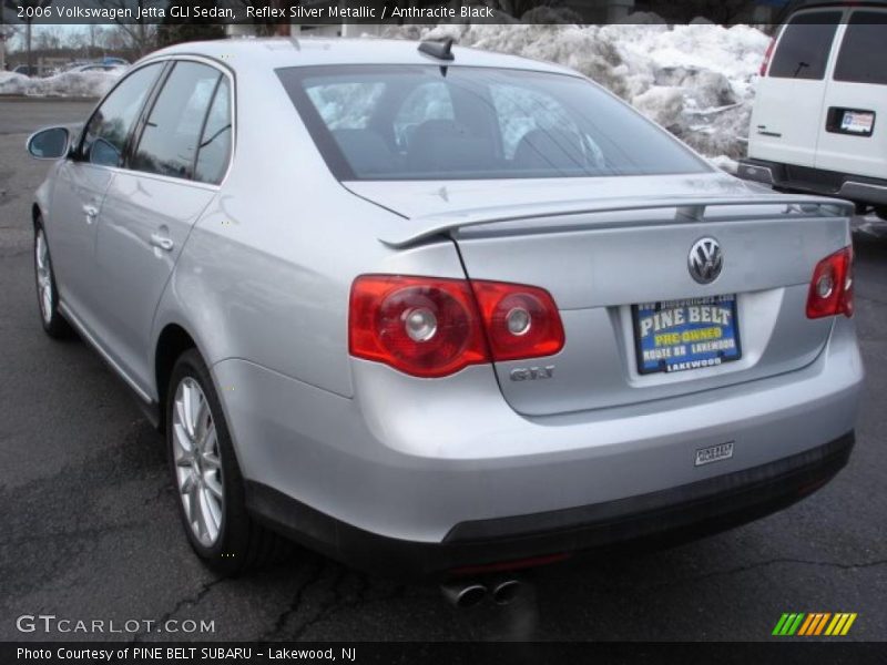 Reflex Silver Metallic / Anthracite Black 2006 Volkswagen Jetta GLI Sedan