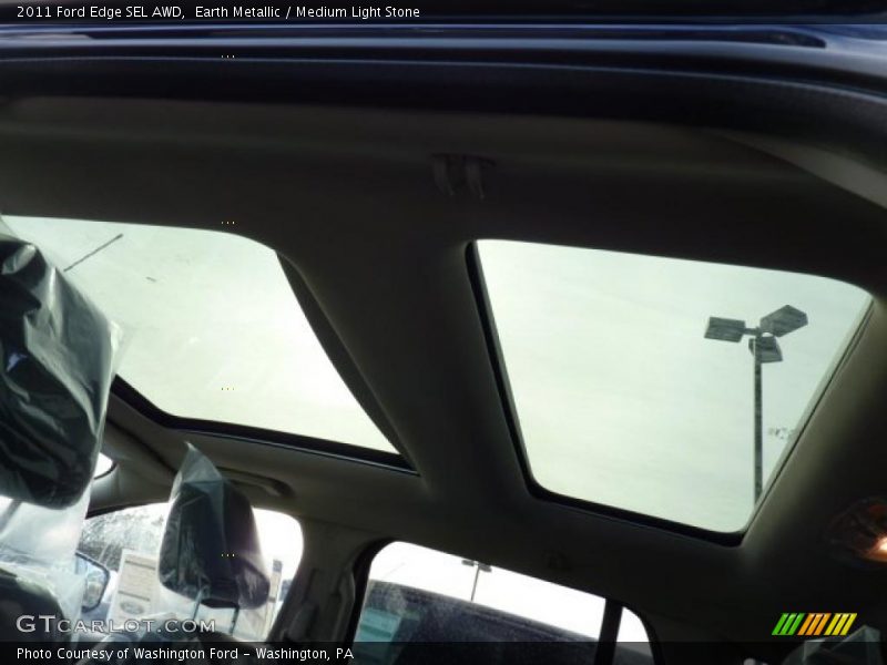 Sunroof of 2011 Edge SEL AWD