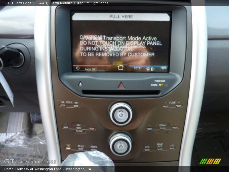 Earth Metallic / Medium Light Stone 2011 Ford Edge SEL AWD