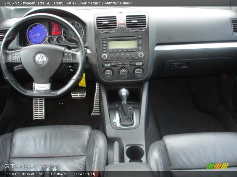 Reflex Silver Metallic / Anthracite Black 2006 Volkswagen Jetta GLI Sedan