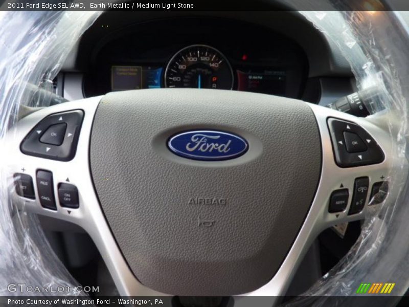 Earth Metallic / Medium Light Stone 2011 Ford Edge SEL AWD