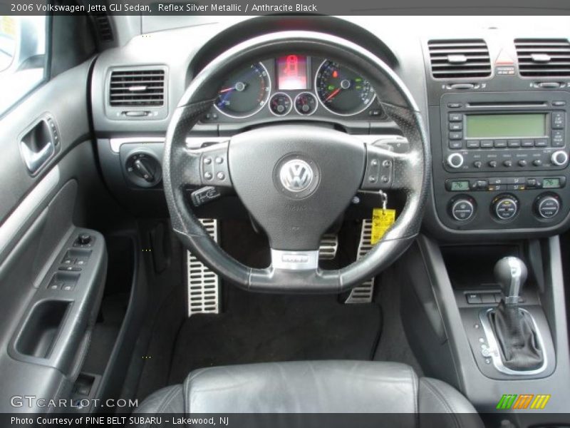 Reflex Silver Metallic / Anthracite Black 2006 Volkswagen Jetta GLI Sedan