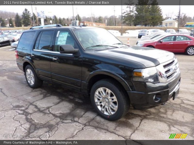 Tuxedo Black Metallic / Charcoal Black 2011 Ford Expedition Limited 4x4