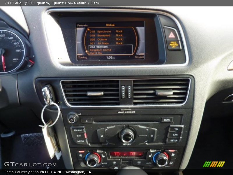 Controls of 2010 Q5 3.2 quattro