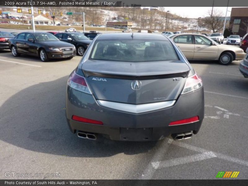 Polished Metal Metallic / Ebony 2009 Acura TL 3.7 SH-AWD