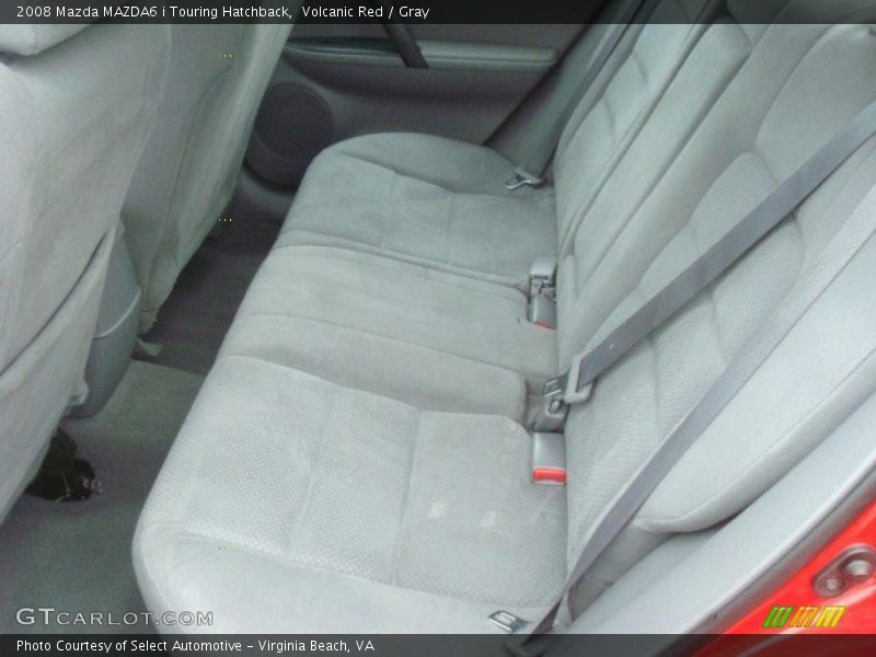 Volcanic Red / Gray 2008 Mazda MAZDA6 i Touring Hatchback
