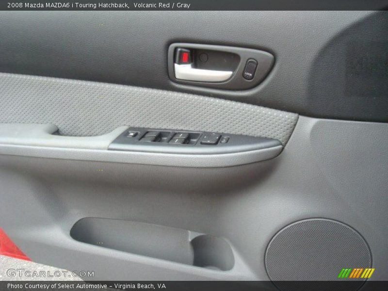 Volcanic Red / Gray 2008 Mazda MAZDA6 i Touring Hatchback