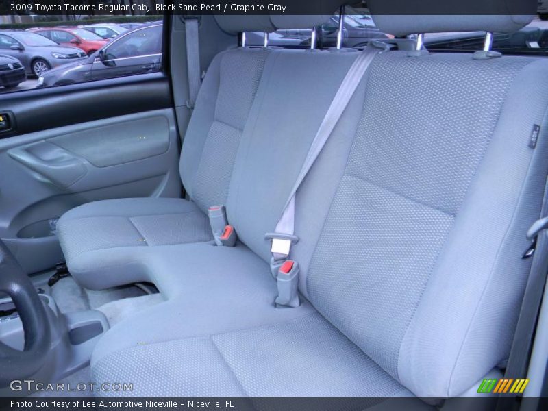  2009 Tacoma Regular Cab Graphite Gray Interior