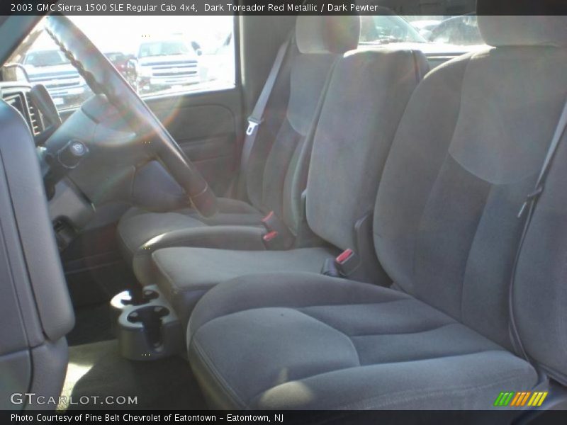 Dark Toreador Red Metallic / Dark Pewter 2003 GMC Sierra 1500 SLE Regular Cab 4x4