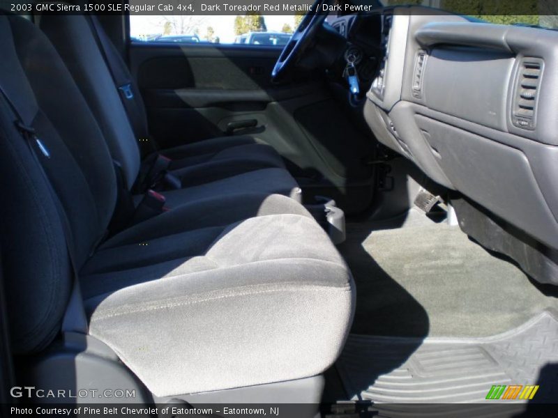 Dark Toreador Red Metallic / Dark Pewter 2003 GMC Sierra 1500 SLE Regular Cab 4x4