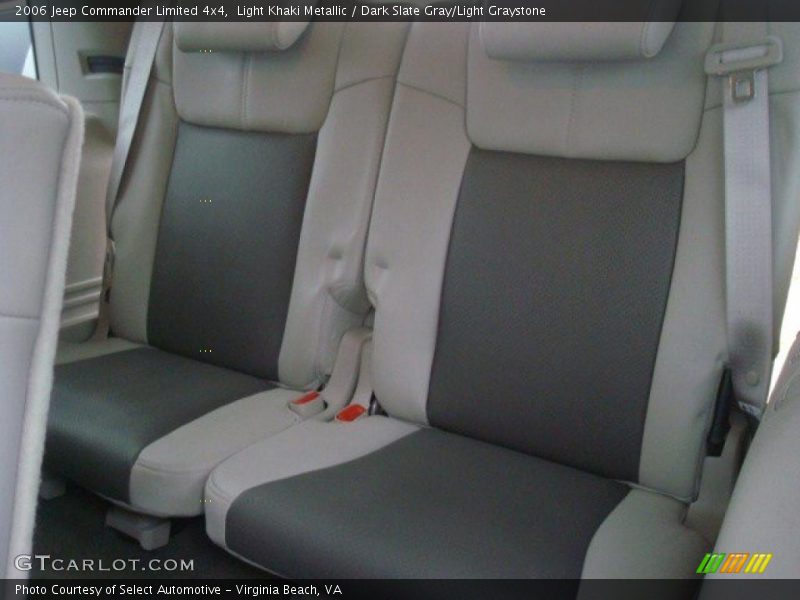 Light Khaki Metallic / Dark Slate Gray/Light Graystone 2006 Jeep Commander Limited 4x4